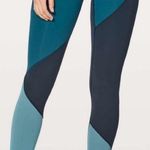 Lululemon Wunder Under High Rise 7/8 Tight SE Nile Blue Nocturnal Teal Size 6 Photo 0