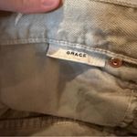 SLVRLAKE NWT Grace Jeans Pale Khaki Women’s Size 29 High Rise Wide Leg‎ Tan Photo 6