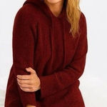 Macy's State of Day Women's XL Cozy Indulge & Rest Loungewear Tunic Hoodie Maraschino Photo 0