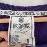 PINK - Victoria's Secret VTG VS PINK Minnesota Vikings sweatshirt Purple small oversized Photo 4