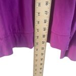 Ralph Lauren Lauren Women's Size Large Purple Pink Half Button Light Sweater Photo 9