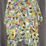 Band of Gypsies Cover Up Women's S/M Floral Sheer Open Boho Photo 6