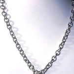 DIAMOND ENCRUSTED LOCK & KEY SOLID STERLING 925 HEAVY 18" QUALITY LINK NECKLACE Silver Photo 0