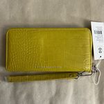 Christian LaCroix 💚 CXL by Kara Croco Zip Around Wristlet Wallet – Moss 💚 Photo 4