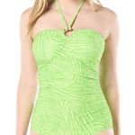 Michael Kors Michael Kors NWT $98 Women's Animal-Print Halter Swimsuit 10 Photo 0