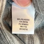 Converse Knit Dress Gray White Stripe Women Small High Low Summer  One Star Comfy Photo 9