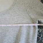 Splendid  Long Sleeve Maxi Dress Gray Size‎ Medium Photo 7