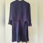 S. L. Fashions Dress set in Navy Blue sz 14w Photo 5