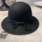 Morgan Taylor NWT  Women's Hat Black 100% Wool Australia Adjustable Photo 0