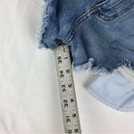 PINK - Victoria's Secret  size 12 / 29  super short Blue Distressed Jean Shorts den Photo 6