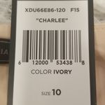 BCBGMAXAZRIA 💕💕 Charlee Asymmetrical Tiered Lace Dress ~ Ivory 10 NWT Photo 11