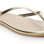 LC Lauren Conrad  Metallic Gold Sandals Photo 0