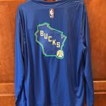 Nike NWTs  Milwaukee Bucks Long Sleeve Tshirt Photo 1