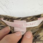 Victoria's Secret Victoria Secret Brown Animal Print Camisole Tank Top Women’s M Glam Satin Blouse Photo 3