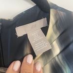 H&M Satin Abstract Print Short Sleeve Shift Dress Women's Size Small Photo 3