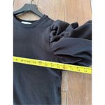 Rebecca Minkoff Black Cotton Short Puff Sleeve Dress Size XSmall Photo 6