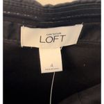 Ann Taylor Little Black Dress Sz 4 Black Pleated Ruffle Strapless Date Wedding Photo 7