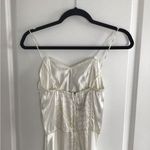 Victoria's Secret VTG 90’s Gold Label White Gown Ruched Bodice Satin Dress S Photo 2