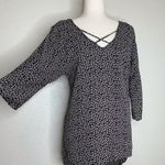 Brandy Melville John Galt Floral High-Low Tunic Top Photo 2