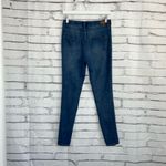 Seven7  Brooks Knit High Rise Denim Legging Jegging Women’s 4 Blue Skinny Jeans Photo 9
