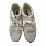 French Connection Austra Beige and White Sneakers Photo 1
