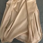 Vintage Lorraine Half Slip Size Small Beige High Slits Lace Nylon Stretch Lace Photo 6