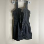 Divided  black zip front jumper size 0 Photo 2