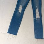 frame denim Womens FRAME Le Skinny De Jeanne Distressed Crop Jeans size 26 Photo 3