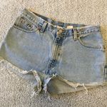 Levi's Vintage 512 Distressed Denim Jean Shorts Photo 2