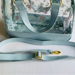 Disney Store Princess Jasmine Satchel Bag Aladdin Purse Clear Gold Accents Blue Photo 13