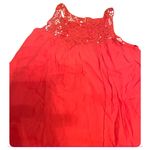BB Dakota coral sleeveless Lace Top dress, size Small Photo 2