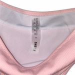 SheIn  Pink Ribbed High Waisted Bikini Swim Bottoms Women's Size Small Photo 4
