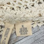 Juniors Sky & Sparrow Crochet Lace Front Cropped Tank Top Size Extra Large Photo 4