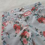 Vintage America Light Blue Floral & Hummingbird Print Boho Skinny Ankle Jeans Size undefined Photo 5