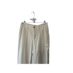A New Day Cream Slim Fit Ankle Cuffed Pants Slacks Women's Size 8 New Photo 4