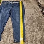 Lane Bryant Jeans Size 24 Low Rise Straight Leg Denim Zipper Front Back Pockets Photo 4