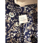 Roberta Roller Rabbit New Roller Rabbit Garden Forest Kurta with Tassels - Blue, Medium Photo 4