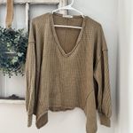 Free People We The Free Tops  Women's We The Free Coraline Thermal Camel Tan XS Photo 2