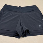 Athleta  Black Athletic Shorts with Spandex Photo 0