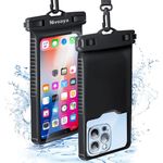 3D Waterproof Phone Case IPX8 Shockproof Phone Pouch Dry Bag Cover Black Photo 1