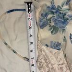 Femina Lingerie Women’s Sexy Babydoll Lace Vintage Lingerie Blue Top Blouse Sz M Size M Photo 6