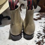 Red Diamond Leather Chelsea Boot Beige Size 28 A11 Photo 5