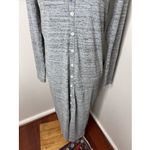 New Hatch Maternity The Harper Cardigan Dress Pearl Grey Space Dye 2 (Medium) Gray Size undefined Photo 7
