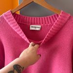 Princess Polly  Harmony Pink Oversized Pullover Sweater L/XL Photo 5