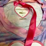 Beach Riot NWT x LoveShackFancy Collab Marley Cotton Candy Crop Top Knotted szL Photo 5