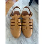 FitFlop  Brown Leather Fisherman Ankle Strap Comfort Sandal Photo 1