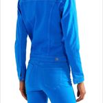 L'Agence Bright Blue L’AGENCE Stretchy Denim Jeans Pants w/ Distressed Ankle Hem Photo 7