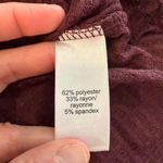 Maurice's Maurice’s Ribbed Burgundy Cowl Neck Sweater Women’s Small A-Symmetrical Cozycore Photo 3