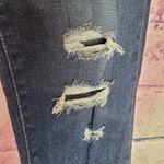 Levi's  721 HIGH RISE SKINNY DARK WASH DISTRESSED JEANS 27 Photo 4