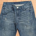 Rock & Republic Womens 10 Ripped Jeans Kadandra Bootcut Bleach Splatter Boot Leg Photo 1